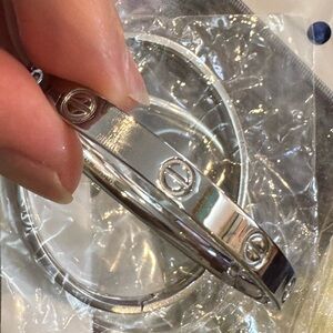 Love bracelet Stainless steel silver women size